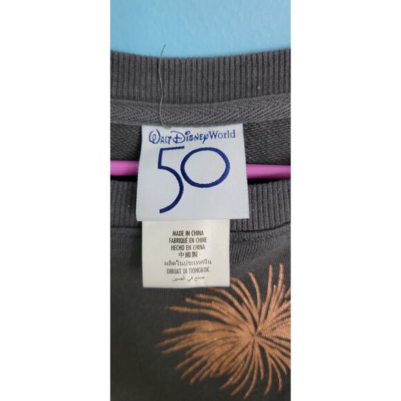 Disney World 50th Anniversary October 1st Castle Dolman Shirt Adult 3XL XXXL - Picture 6 of 8